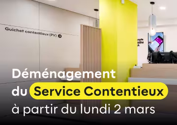 Déménagement service contentieux