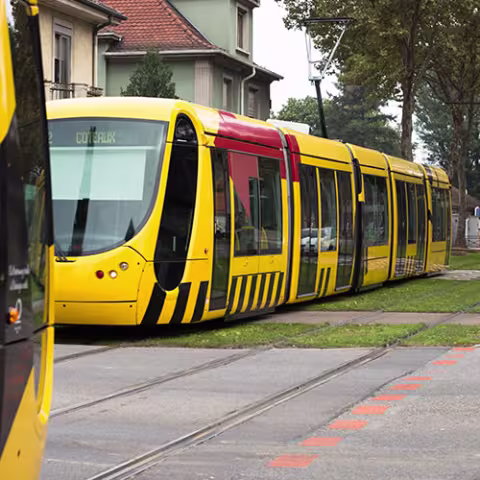 Gabarit pour les voies du tram