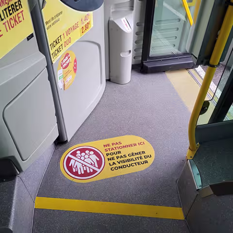 Pour la sécurité - la concentration du conducteur
