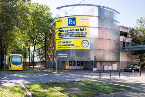 parking relais Nouveau Bassin à Mulhouse